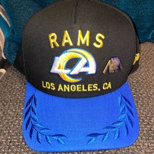 Los Angeles RAMS NFL New Era Hat with Pin